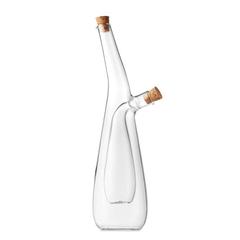 Vue Vinaigrier en verre - Barretin de couleur blanc| Krokrodeal