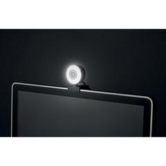 Vue Webcam HD 1080P et lumière - Lagani de couleur noir| Krokrodeal