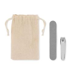 Set manucure dans une pochette - Nails up publicitaire pas cher