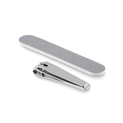 Vue Set manucure dans une pochette - Nails up de couleur marron| Krokrodeal