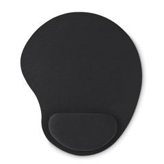 Vue Tapis de souris ergonomique - Ergopad de couleur noir| Krokrodeal