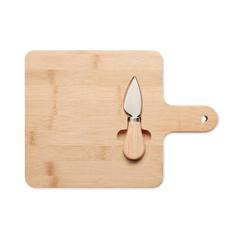 Vue Plateau à fromage en bambou - Darfield de couleur marron| Krokrodeal