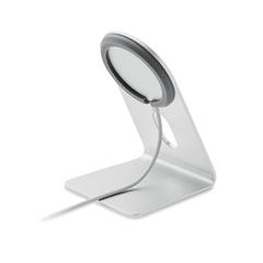 Vue Chargeur magnétique portable - Melis de couleur gris| Krokrodeal