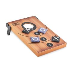 Vue Jeu en MDF double face - Baggy de couleur marron| Krokrodeal