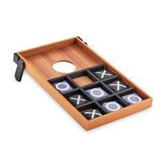 Vue Jeu en MDF double face - Baggy de couleur marron| Krokrodeal