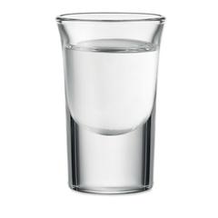 Vue Verre à liqueur 28ml - Songo de couleur blanc| Krokrodeal