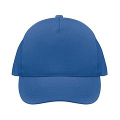 Vue Casquette de baseball coton - Bicca cap de couleur bleu| Krokrodeal