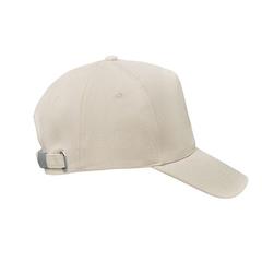 Vue Casquette de baseball coton - Bicca cap de couleur marron| Krokrodeal