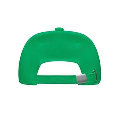 Vue Casquette de baseball coton - Bicca cap de couleur vert| Krokrodeal