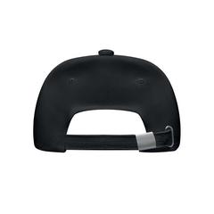 Vue Casquette de baseball coton - Bicca cap de couleur noir| Krokrodeal
