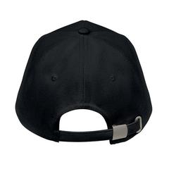 Vue Casquette de baseball coton - Bicca cap de couleur noir| Krokrodeal