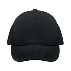 Vue Casquette de baseball coton - Bicca cap de couleur noir| Krokrodeal
