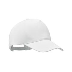 Vue Casquette de baseball coton - Bicca cap de couleur blanc| Krokrodeal