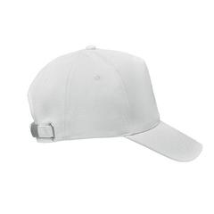 Vue Casquette de baseball coton - Bicca cap de couleur blanc| Krokrodeal