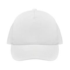 Vue Casquette de baseball coton - Bicca cap de couleur blanc| Krokrodeal