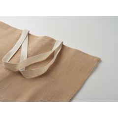 Vue Sac shopping en jute - Fulla de couleur marron| Krokrodeal
