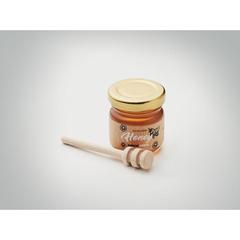 Vue Miel de fleurs sauvages 50gr - Dauber de couleur marron| Krokrodeal
