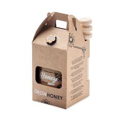 Vue Miel de fleurs sauvages 50gr - Dauber de couleur marron| Krokrodeal