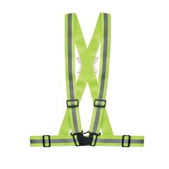 Vue Bretelles de sécurité - Allvisible de couleur vert| Krokrodeal
