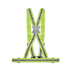 Vue Bretelles de sécurité - Allvisible de couleur vert| Krokrodeal