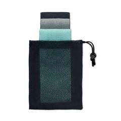 Vue Set de 3 bandes de fitness - Banda de couleur noir| Krokrodeal