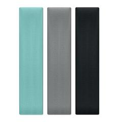 Vue Set de 3 bandes de fitness - Banda de couleur noir| Krokrodeal