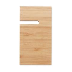 Vue Organiseur en bambou - Trevis de couleur marron| Krokrodeal