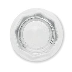 Vue Verre avec couvercle en bambou - Sempre de couleur blanc| Krokrodeal