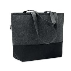 Sac shopping en feutre RPET - Duo indico publicitaire pas cher