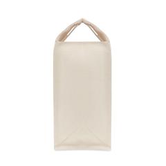 Vue Sac shopping en toile organique - Mercado top de couleur marron| Krokrodeal