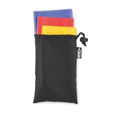 Vue 3 bandes de fitness en TPE - Top fit de couleur noir| Krokrodeal