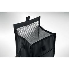 Vue Sac à déjeuner isotherme RPET - Bobe de couleur noir| Krokrodeal