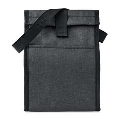 Vue Sac à déjeuner isotherme RPET - Bobe de couleur noir| Krokrodeal
