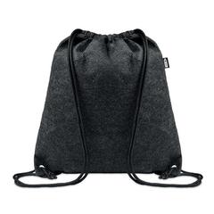 Sac à cordon en feutre RPET - Indico publicitaire pas cher