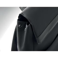 Vue Sac à dos pour ordinateur - Daegu lap de couleur noir| Krokrodeal