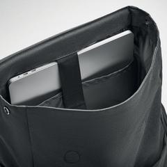 Vue Sac à dos pour ordinateur - Daegu lap de couleur noir| Krokrodeal