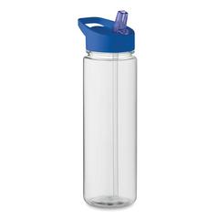 Vue Bouteille en RPET 650ml - Alabama de couleur bleu| Krokrodeal