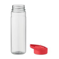 Vue Bouteille en RPET 650ml - Alabama de couleur rouge| Krokrodeal