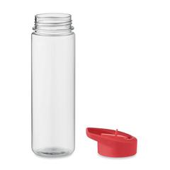 Vue Bouteille en RPET 650ml - Alabama de couleur rouge| Krokrodeal