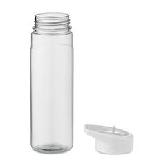Vue Bouteille en RPET 650ml - Alabama de couleur blanc| Krokrodeal