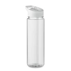 Vue Bouteille en RPET 650ml - Alabama de couleur blanc| Krokrodeal