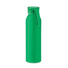 Vue Bouteille en aluminium 600ml - Napier de couleur vert| Krokrodeal