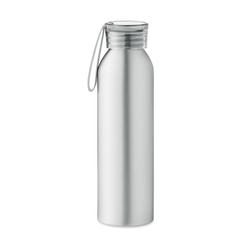 Vue Bouteille en aluminium 600ml - Napier de couleur gris| Krokrodeal