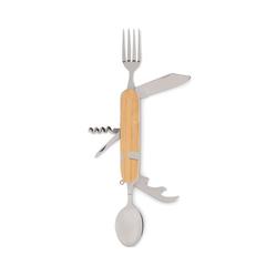 Vue Couverts multifonctions - Subete de couleur marron| Krokrodeal