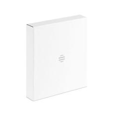 Vue Chargeur sans fil RPET 15W - Trianless de couleur gris| Krokrodeal