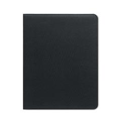 Vue Conférencier A4 en RPET 300D - Casove de couleur noir| Krokrodeal