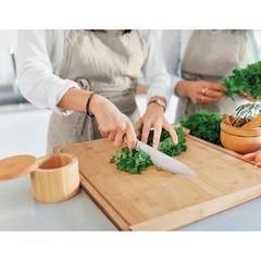 Vue Grande planche en bambou - Kea board de couleur marron| Krokrodeal