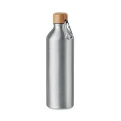 Vue Bouteille en aluminium 800 ml - Big amel de couleur gris| Krokrodeal