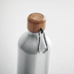 Vue Bouteille en aluminium 800 ml - Big amel de couleur gris| Krokrodeal
