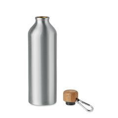 Vue Bouteille en aluminium 800 ml - Big amel de couleur gris| Krokrodeal